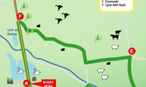 Map of boora farmlands loop