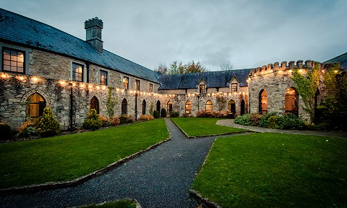 kinnity castle courtyard 