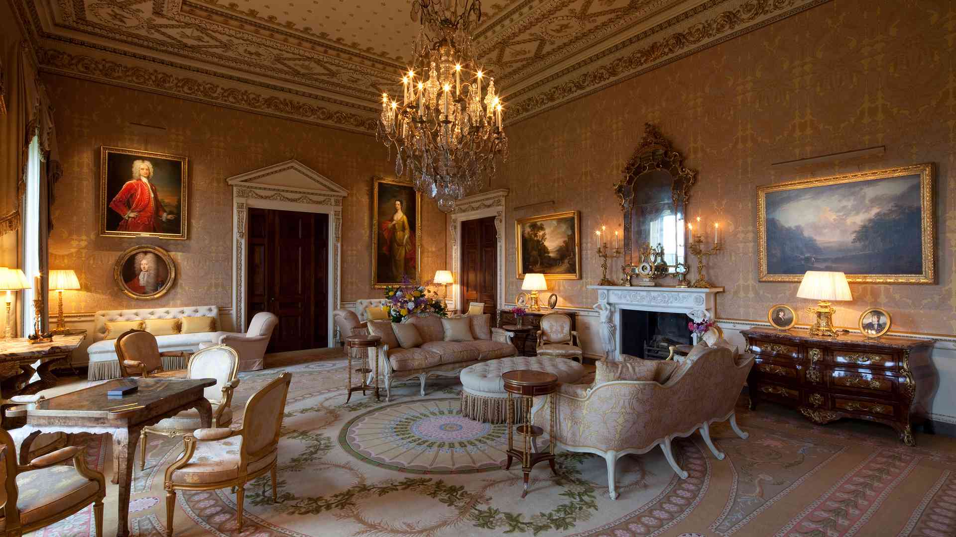 Ballyfin Demesne sittingroom