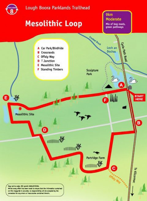 Map of boora mesolithic loop