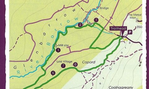 Map of lost village loop 