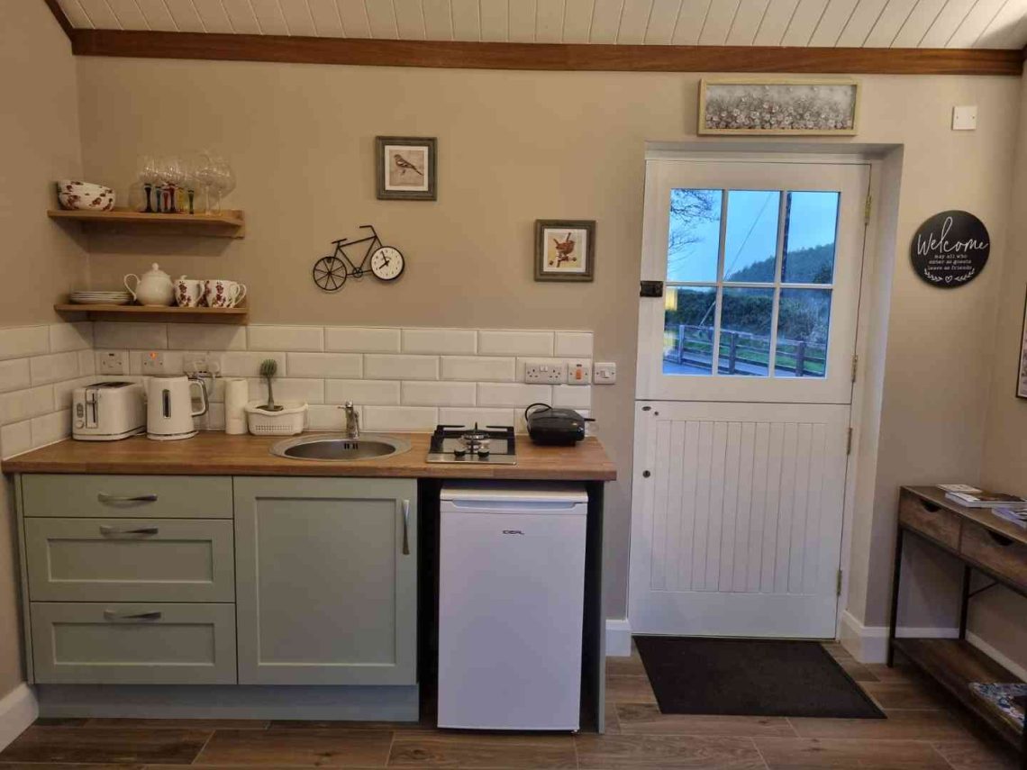 Kitchen in Lacka Lodge