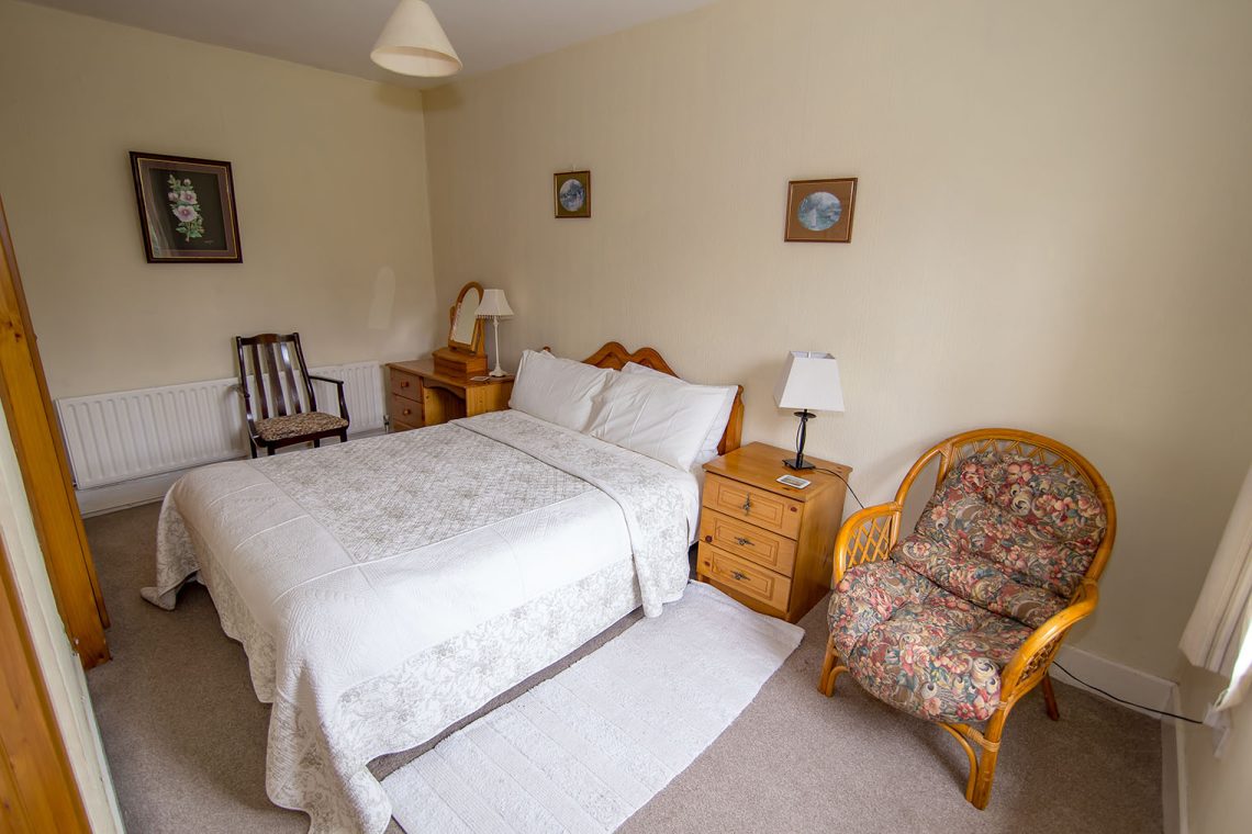 Bedroom in O'briens cottage