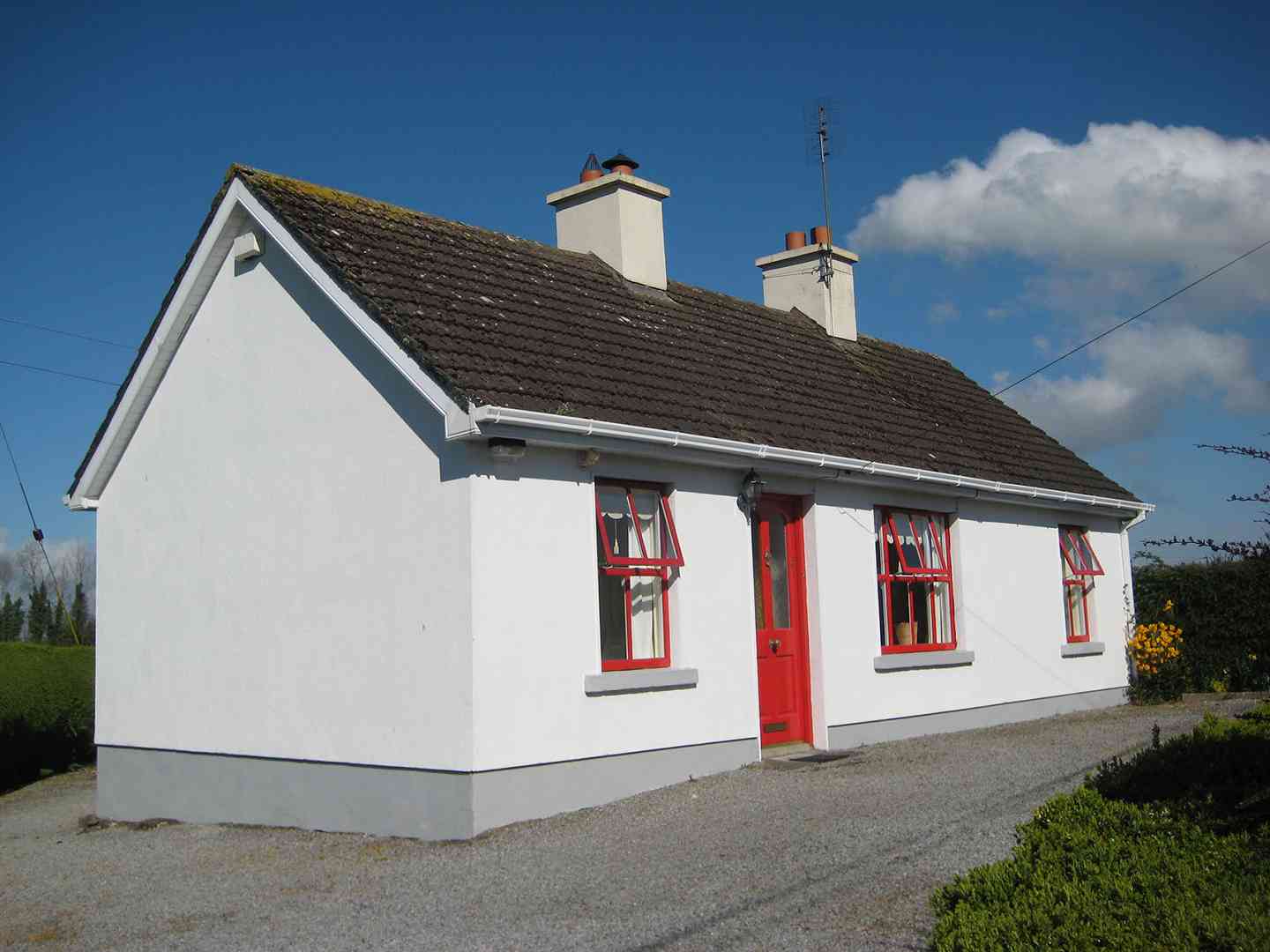 Exterior of O'briens cottage