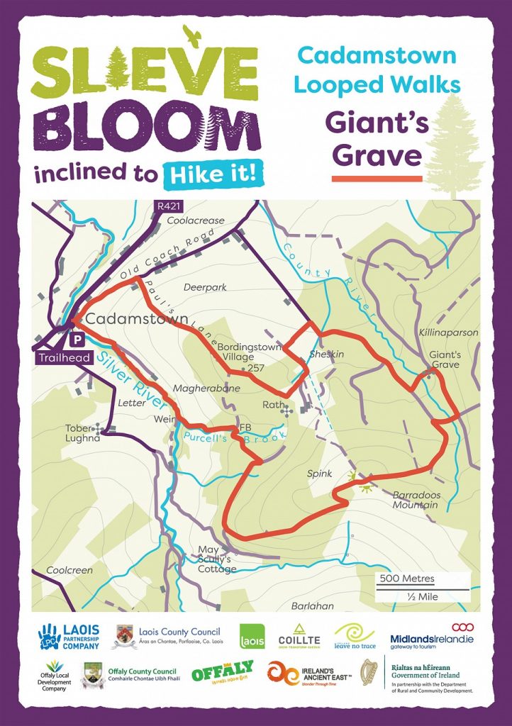 map cover of cadamstown giants grave