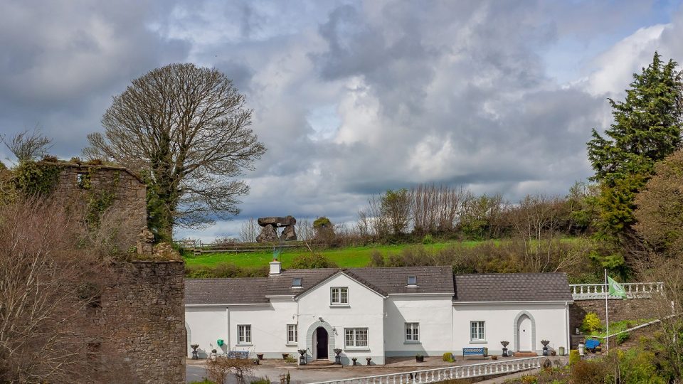 Small builing in village